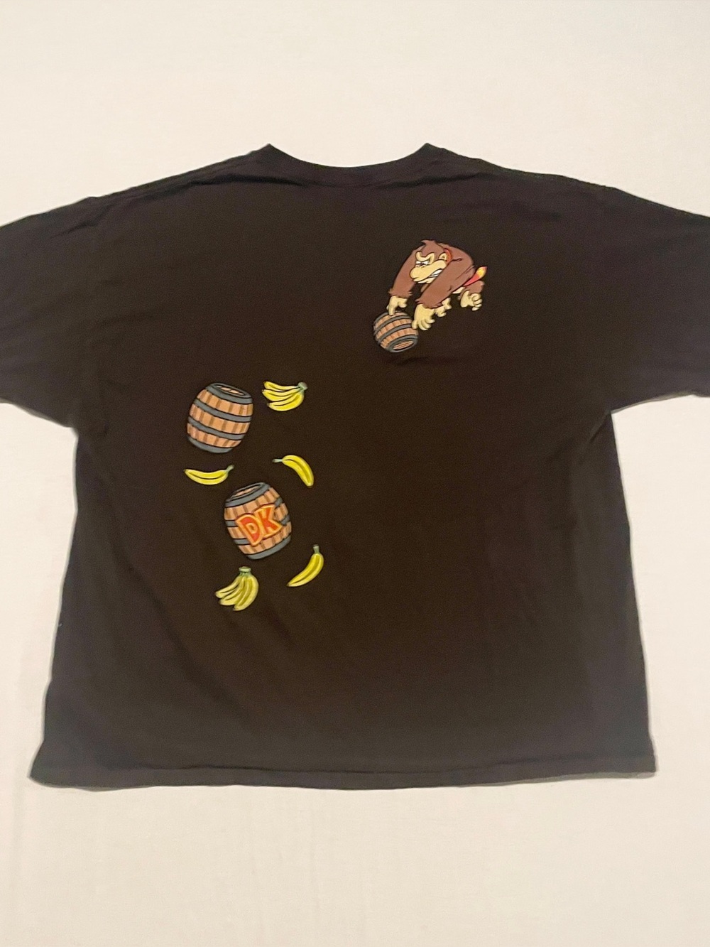 Nintendo Super Mario Donkey Kong Graphic Tee Dark Brown Size 2XL - Picture 11 of 16